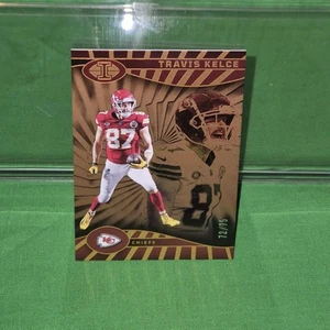 Travis Kelce | 2024 Panini Illusions NFL Football | #43 Gold /75 Chiefs - Bild 1 von 3