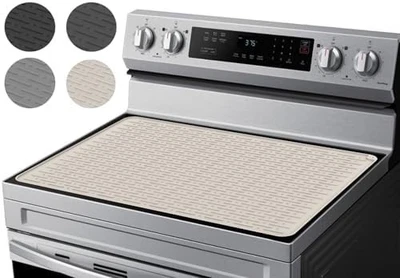 Alfombrilla de silicona para estufa eléctrica 28"X20", protector de estufa resistente al calor... EE. UU. Foto 1 de 4