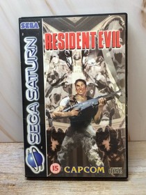 SEGA Resident Evil Sega Saturn Capcom PAL - No Manual - Horror