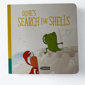 Olive's Search For Shells KiwicCo Board Book Ages 0-36 Mo - Picture 1 of 10