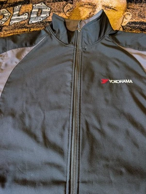 Modern EUC Spor-tek Yokohama Jacket Racing Tires Motorsports Motorcycle XL - Image 1 of 4