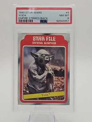 Star Wars Empire Strikes Back #9 1980 Yoda PSA 8 casi nuevo-como nuevo Foto 1 de 2