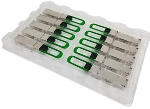 10 Intel SPTSLP2SLCDF Fiber Optic Transceiver Module 100G DR1 QSFP28 500M NEW - Picture 1 of 10