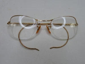 Vintage Eyewear 1/10 12k Gold Filled 1960s Cat Eye Glasses - Picture 1 of 7