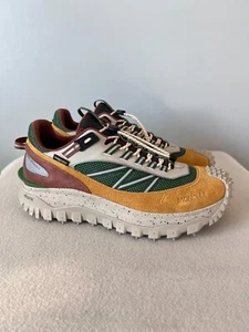 Moncler Trailgrip Sneakers - Size 46 - Green Yellow - NEW - Picture 1 of 8