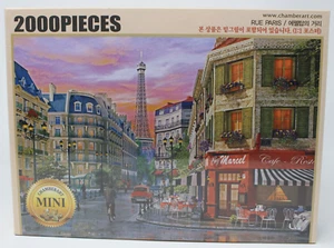 ChamberArt 2000 Mini Piece High-Quality Jigsaw Puzzle RUE PARIS A-2013 S. Korea - Picture 1 of 7