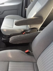 Auto Armrest Cover-Fits the Ford Transit 2015-2023 Fleece Matetrial- FRDTRNFL - Picture 1 of 7