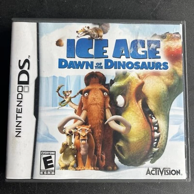 Игра Ice Age: Dawn of the Dinosaurs (Nintendo DS, 2009 года) БЕЗ КАРТРИДЖА - Изображение 1 из 2