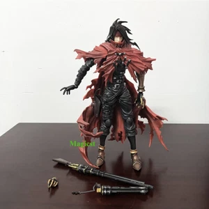 IN Stock-Play Arts Kai Final Fantasy VII Vincent Valentine Action Figure New-PVC - Picture 1 of 13