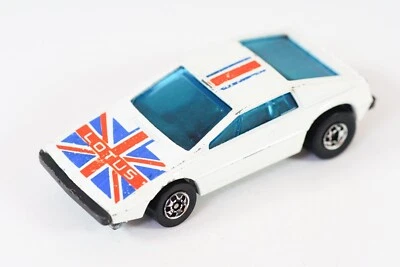 Lotus Hot Wheels Royal Flash British Flag  1:64 Vintage 1978 Diecast Malaysia - Image 1 of 4