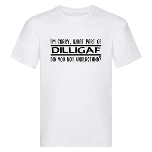 I am sorry, what part of DILLIGAF did you not understand? | funny | t-shirt tees - Picture 1 of 5