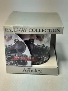 Taza Aynsley SPEED TO THE WEST Bone China Colección Ferrocarril Caja Original - Imagen 1 de 9