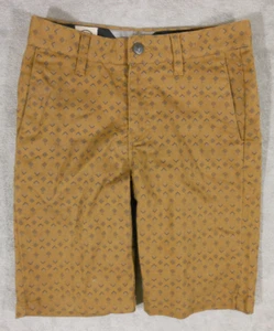 Volcom Shorts Chino Men's Size 24 Frickin Stretch Beige Geometric Casual - Picture 1 of 10