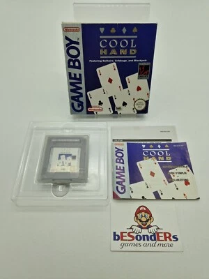 Cool Hand - Nintendo Gameboy - PAL - OVP - Anleitung - Solitaire - Blackjack - Bild 1 von 4