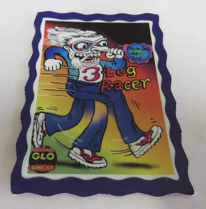 Three-Leg Racer - Oddbodz - Tarjeta Glo - GHC-57 - Púrpura - Fichas Smiths - Años 90 - Imagen 1 de 6