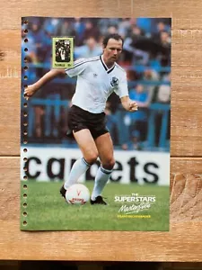 TUVALU 1986 MNH & POSTER FOOTBALL WORLD CUP FRANZ BECKENBAUER GERMANY 1974 - Picture 1 of 2