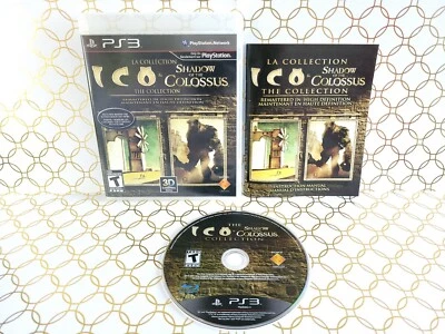 MINT The Ico & Shadow of the Colossus Collection Sony PlayStation 3 CIB - TESTED - Image 1 of 4