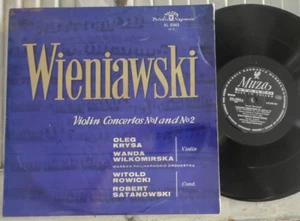 Wieniawski - Violin Concertos Nos. 1&2 Krysa Wilkomirska Muza Stereo LP NM - Picture 1 of 1