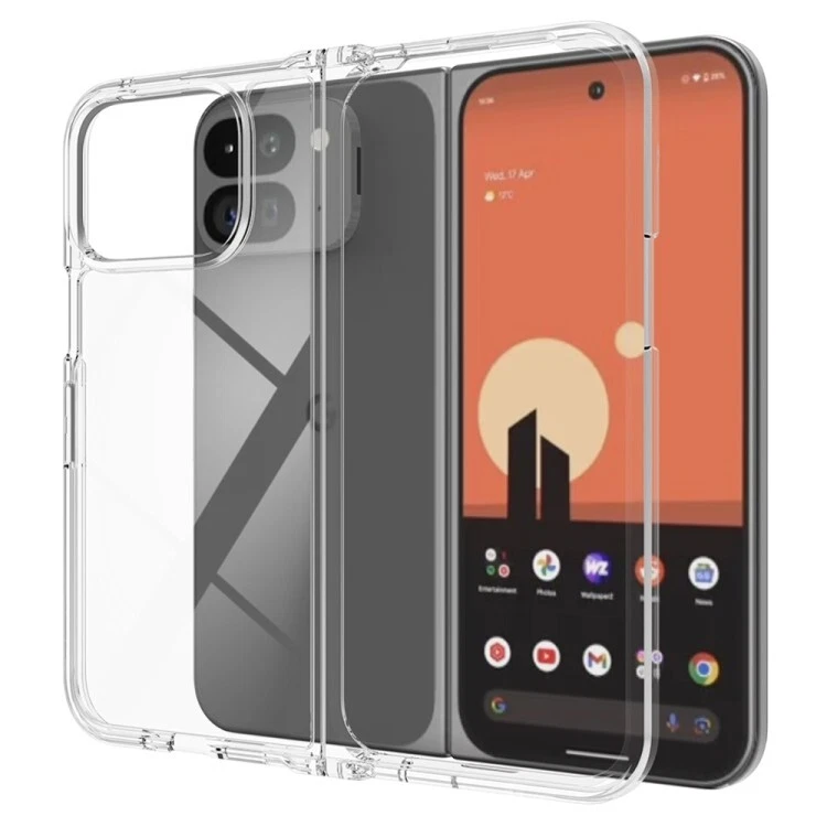 For Google Pixel 9 Pro Fold Scratchproof Acrylic TPU Phone Shell (Transparent) - Image 1 of 1