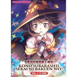 DVD Anime KonoSuba: An Explosion On This Wonderful World! (1-12 End) English Dub - Imagen 1 de 3