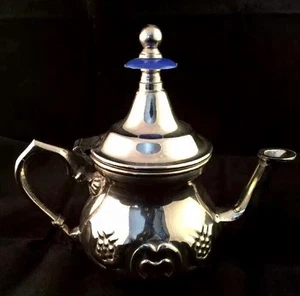 FATIMA Brand silver-metal plated Teapot NEW - Picture 1 of 4