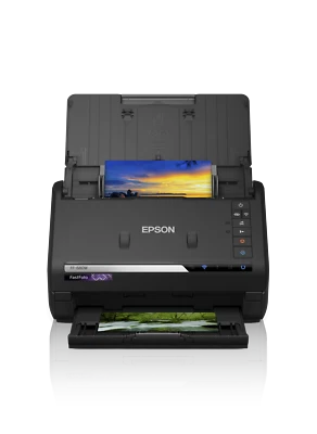 Epson FastFoto FF-680W Scanner bis A4 autom. Einzug Stapelverarbeitung Wlan - Bild 1 von 4