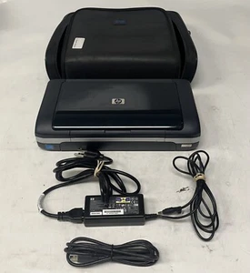 HP H470 Portable Mobile Inkjet Printer W/ Power Adapter, USB Cable and Case - Picture 1 of 4