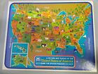 Vintage 1968 Golden Picture Map Puzzle Of The United States Of America
