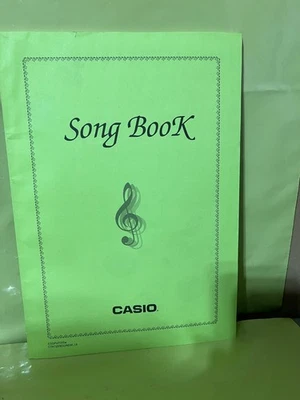 Original Casio Song Book for the CTK-720 Keyboard, 50 Song Bank & 50 Piano Bank. - Image 1 of 4