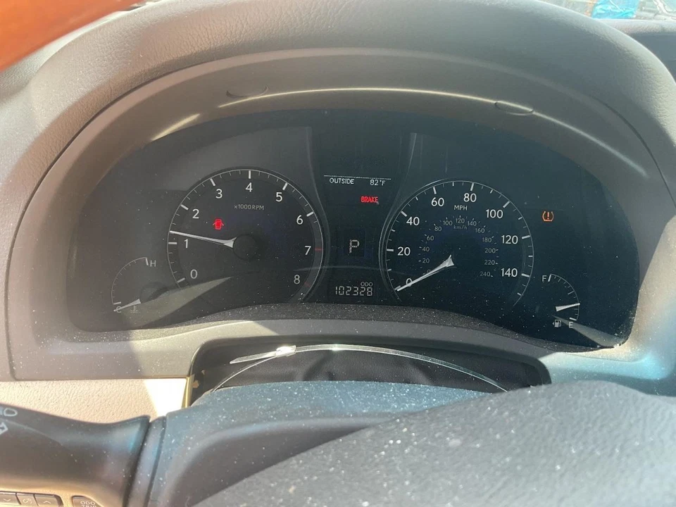 速度表簇 MPH 适合 11 LEXUS RX350 2012656 — 第 1/1 张图片