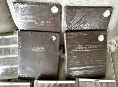 Vintage NEW Harco Coinmaster Albums & Pages, Capital Plastics Birth Year Holder - Image 1 of 4