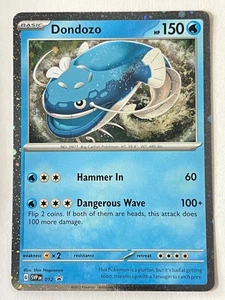 Dondozo SVP 012 Black Star Promo Scarlet & Violet - Pokemon TCG - Near Mint NM - Picture 1 of 5