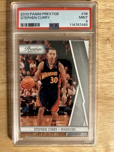 2010 Panini Prestige Stephen Curry #36 Basketball Warriors PSA 9 Mint 2nd Year!! - Picture 1 of 2