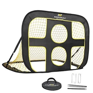 2 in 1 Pop Up Soccer Goal - Indoor Outdoor Soccer Target Net for Improving - Picture 1 of 7