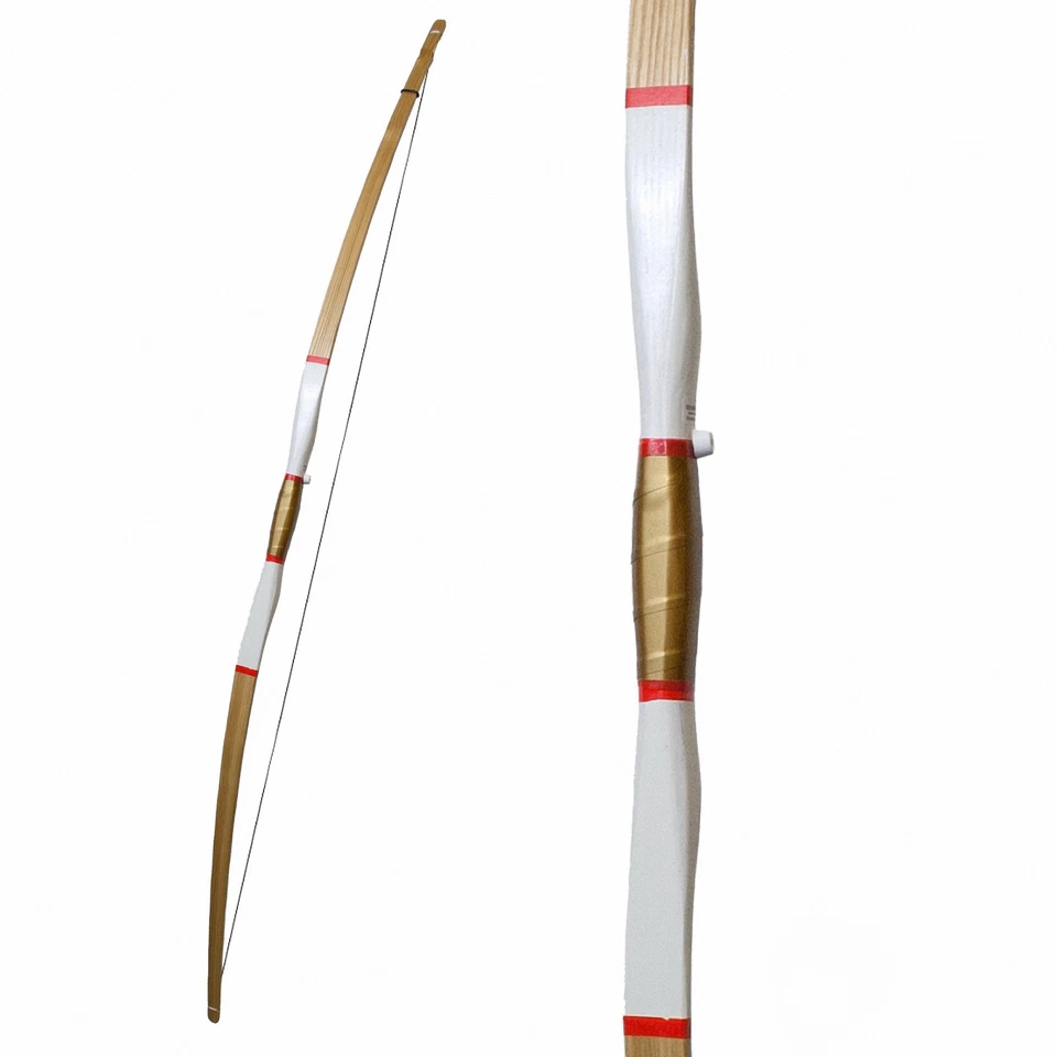 BSW-FLITZEBOGEN Langbogen BÄRENTÖTER 170cm Kinderbogen Jugendbogen ab 7 Jahre Flitzebogen RH