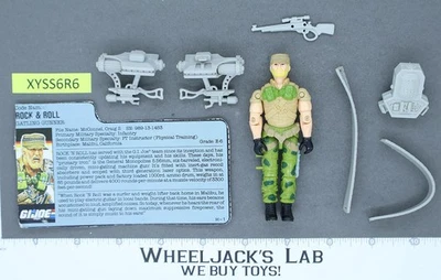 Rock & Roll V2 100% Completo 1989 G.I. Figura de acción vintage de Joe Hasbro Foto 1 de 2