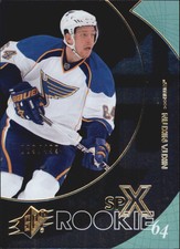2010-11 SPx Blues Hockey Card #125 Nikita Nikitin/499 Rookie