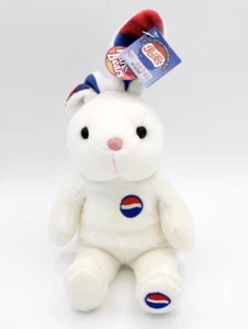 Pepsi White Bunny 1999 Limited Edition Rare-Bears #2 plush #00245 - Picture 1 of 8