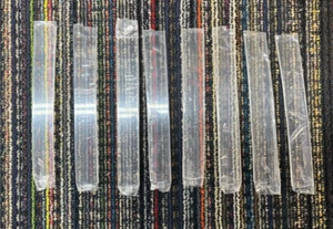 Lot of 8 NEW Allworx 9224 9224P Clear Plastic Desi Button Covers - Picture 1 of 1