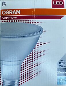 Osram 13W 1200lm Day Light LED ES PAR38 Glass Light Globe
