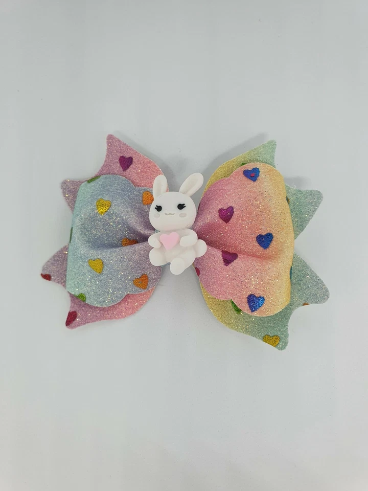 Easter Bunny Hair Bow - Image 1 of 1