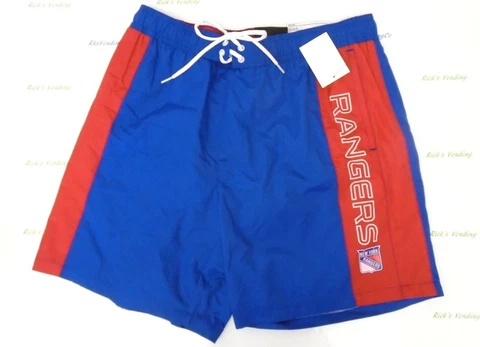 New York Rangers Men's G-III Large Outfield Volley Shorts 909 Cover