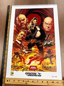 SDCC 2024 RONDA ROUSEY FIRMADO CÓMIC IMPRESIÓN ARTÍSTICA MIKE DEODATO JR AUTO UFC WWE - Imagen 1 de 6