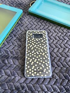 NIB Kate Spade Cell Phone Protective Hardshell Case Samsung Galaxy S8