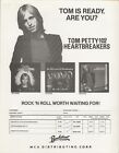 Feuille de libération Tom Petty Damn The Torpedoes 8 1/2" X 11" - 1979