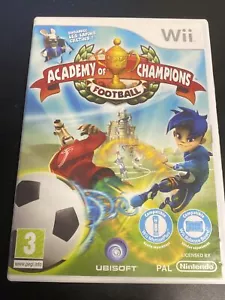 ACADEMY OF CHAMPIONS FOOTBALL NINTENDO WII PAL UBISOFT FRANCE COMPLET - Imagen 1 de 3