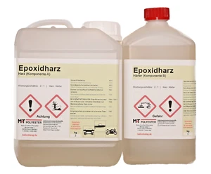12 kg 2K-Epoxidharz- Gießharz Injektionsharz Fugenharz Epoxydharz Epoxi - Bild 1 von 1