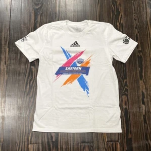 Adidas Tennis On Campus 2020 Championships T Shirt Mens XS White Cotton - Picture 1 of 4