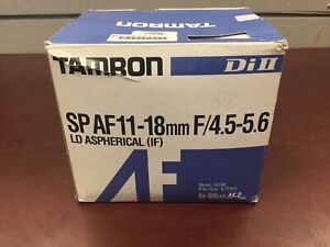 Tamron Sp Af11-18 F4.5-5.6 Di Ii Ld Aspherical [If] A13N For Digital-Only Nikon