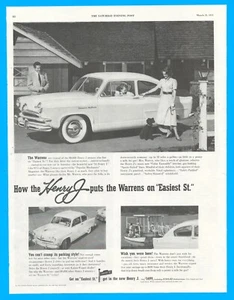 1953 Henry J automobile print ad Kaiser-Frasier - Picture 1 of 3